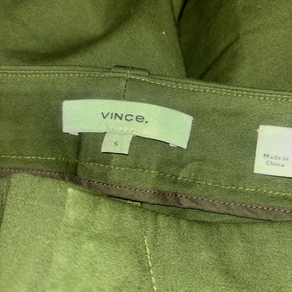 Vince green Bermuda shorts size S - Picture 2 of 3